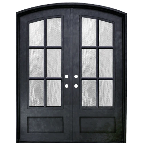 Arch and Round Top Iron Doors